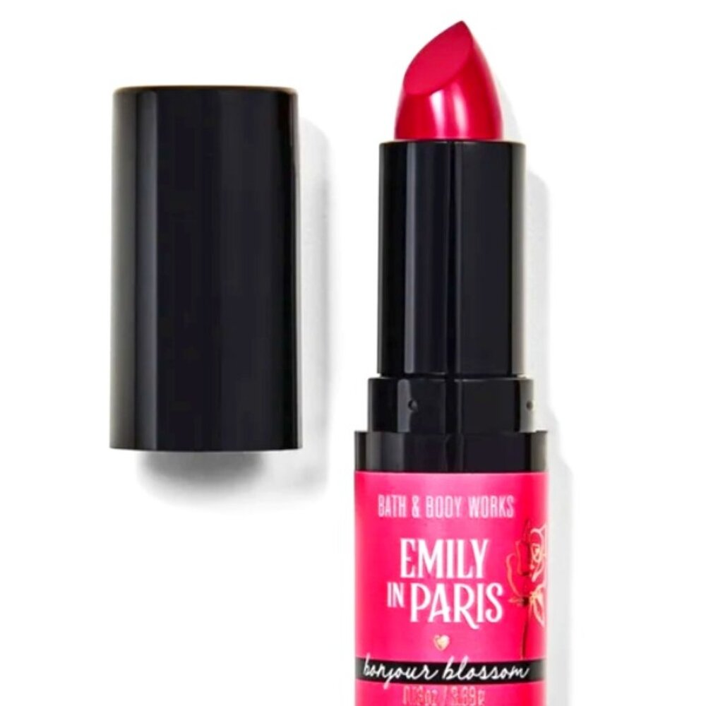 Bath & Body Works Emily In Paris Bonjour Blossom Lipstick Full Size NWT
